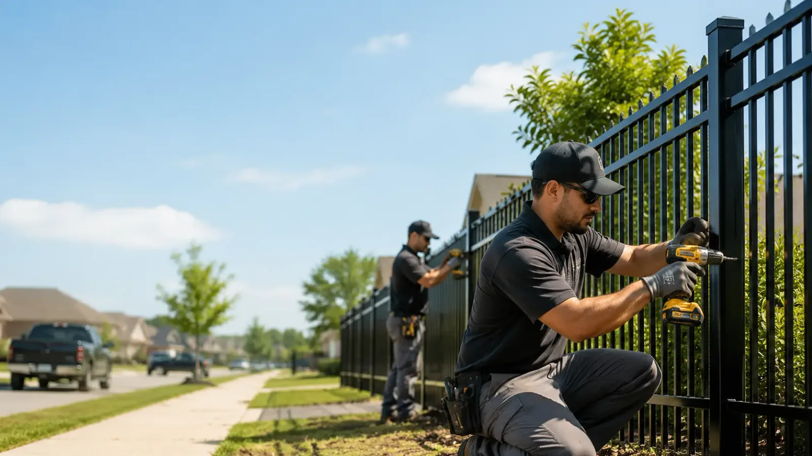 Metal Fence Installation in Mount Sidney, VA